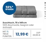 Duschtuch, 70 x 140 cm im EDEKA Prospekt Duschtuch, 70 x 140 cm von im aktuellen EDEKA Prospekt für 12,99 €