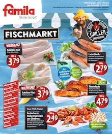 Lachs im famila Nordost Prospekt "Fischmarkt" mit 2 Seiten (Kiel)