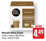 Dolce Gusto Café au Lait Angebote von Nescafé bei E center Bensheim für 4,49 €