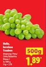 Helle, kernlose Trauben Angebote bei Lidl Bochum für 1,89 €