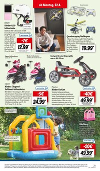 Outdoorspielzeug Angebot im aktuellen Lidl Prospekt auf Seite 25