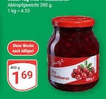 Gut & Günstig Wild-Preiselbeeren Angebote bei GLOBUS Halle für 1,69 €