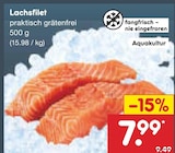 Lachsfilet Angebote bei Netto Marken-Discount Rheine für 7,99 €