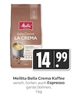 Bella Crema Kaffee Angebote von Melitta bei Hieber Lörrach für 14,99 €