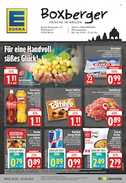 EDEKA Prospekt für Bestwig: "Aktuelle Angebote", 24 Seiten, 25.08.2025 - 30.08.2025