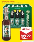 Büble Edelbräu Angebote von Allgäuer Brauhaus bei Netto Marken-Discount Kirchheim für 12,99 €