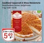 Meistertorte im Angebot bei GLOBUS in Speyer Meistertorte Angebote von Coppenrath & Wiese bei GLOBUS Speyer für 5,49 €