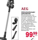 Akkustaubsauger AP31B21TG Angebote von AEG bei E center Rastatt für 99,99 €