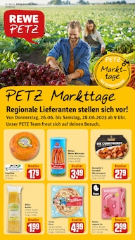 Aktueller REWE Prospekt "Dein Markt" Seite 1 von 34 Seiten