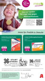 Aktueller mea - meine apotheke Prospekt "Unsere Dezember-Angebote" Seite 1 von 4 Seiten für Wehr