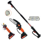 Kit Sécateur et Tronçonneuse Électriques - LaMaison.fr à Caen Kit Sécateur et Tronçonneuse Électriques en promo chez LaMaison.fr Caen à 169,00 €