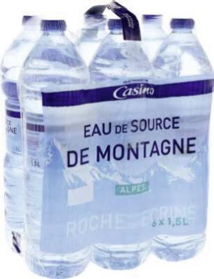 Géant Casino Seyssinet-Pariset - Eau de Source de Montagne Pyrénées Promo Eau de Source de Montagne Pyrénées dans le catalogue Géant Casino À vous les économies à Seyssinet-Pariset