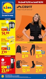 Catalogue Supermarchés Lidl en cours à Saint-Pantaléon et alentours, "Ça vaut le coup.", 37 pages, 12/02/2026 - 16/02/2026