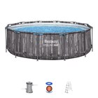 Piscine hors sol ronde Steel Pro Max - BESTWAY - Carrefour Market à Le Grand-Quevilly Piscine hors sol ronde Steel Pro Max - BESTWAY en promo chez Carrefour Market Le Grand-Quevilly à 159,00 €
