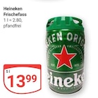 Aktuelle Heineken Angebote bei GLOBUS in Saarbrücken Aktuelles Frischefass Angebot bei GLOBUS in Saarbrücken ab 13,99 €