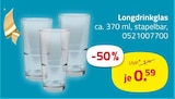Longdrinkglas Angebote bei ROLLER Mainz für 0,59 €