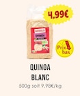 Quinoa blanc - NATURALIA en promo chez Naturalia Quinoa blanc - NATURALIA dans le catalogue Naturalia