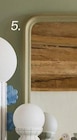 Miroir OCTAVE en promo chez Maisons du Monde Miroir OCTAVE dans le catalogue Maisons du Monde