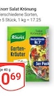 Salat Krönung Garten-Kräuter bei GLOBUS im Prospekt "" für 0,69 €