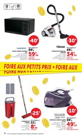 Promos Aspirateur dans le catalogue "L'ANNIVERSAIRE GAGNANT DES MAGASINS U" de Hyper U Aspirateur en promo dans le catalogue Hyper U à la page 38