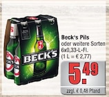 Pils Angebote von Beck's bei Profi Getränke Rodgau für 5,49 €