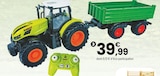 TRACTEUR AVEC REMORQUE RC | 6 ans - JouéClub à Mulhouse TRACTEUR AVEC REMORQUE RC | 6 ans en promo chez JouéClub Mulhouse à 39,99 €