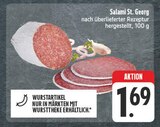 nah und gut - Salami St. Georg Angebot im Prospekt Salami St. Georg bei nah und gut im Prospekt "" für 1,69 €