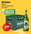 Pilsener Angebote von Wicküler bei Getränke Hoffmann Halver für 9,99 €