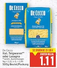 Lasagna n°502 von De Cecco für 1,11 € bei E center im Angebot Lasagna n°502 von De Cecco im aktuellen E center Prospekt