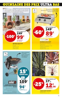 Promo Charbon De Bois dans le catalogue Hyper U du moment à la page 31