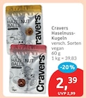 Haselnuss-Kugeln von Cravers im aktuellen budni Prospekt