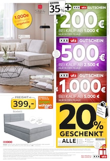 Boxspringbett im XXXLutz Möbelhäuser Prospekt "BIG SALE" mit 26 Seiten (Berlin)