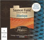 Saumon Fumé au Sel de l'Île de Ré - MAISON PENEAU - Intermarché Hyper à Poitiers Saumon Fumé au Sel de l'Île de Ré - MAISON PENEAU en promo chez Intermarché Hyper Poitiers à 6,59 €