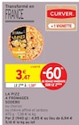 La pizz 4 fromages - SODEBO en promo chez Intermarché Nancy à 1,38 €