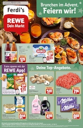 REWE Prospekt: "Dein Markt", 28 Seiten, 02.12.2024 - 07.12.2024