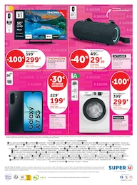 Offre Enceinte Bluetooth dans le catalogue Super U du moment à la page 4