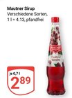 Sirup Angebote von Mautner bei GLOBUS Siegen für 2,89 €