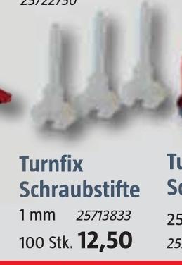 BAUHAUS Kummerow - Schraubstifte Schraubstifte Angebot bei BAUHAUS Kummerow im Prospekt Handzettel KW 40