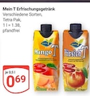 Mango T im Angebot bei GLOBUS in Plauen Mango T Angebote von Mein T bei GLOBUS Plauen für 0,69 €