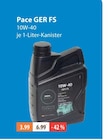 10W-40 Angebote von Pace GER FS bei V-Markt Augsburg für 3,99 €