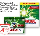 Waschmittel Pulver Angebote von Ariel bei GLOBUS Weinheim für 4,99 €