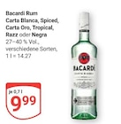 Rum Carta Blanca Angebote von Bacardi bei GLOBUS Halle für 9,99 €