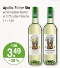 Weissburgunder im V-Markt Prospekt Riesling von Apollo-Falter Bio im aktuellen V-Markt Prospekt für 3,49 €