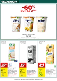 Prix et réduction Lait Amande dans le prospectus Carrefour en cours Offre Lait Amande dans le catalogue Carrefour du moment à la page 45