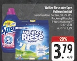 Vollwaschmittel im Angebot bei E center in Fürth Vollwaschmittel Angebote von Weißer Riese bei E center Fürth für 3,79 €