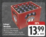 Aktuelles Erdinger Weissbräu Angebot bei E center in Jena ab 13,99 €