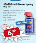 Multifunktionsspray bei Sonderpreis Baumarkt im Prospekt "" für 6,99 €