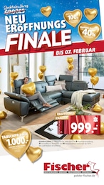 Aktueller Polstermöbel Fischer Möbel & Einrichtung Prospekt für Obermichelbach: Spektakuläre Neueröffnung mit 36} Seiten, 01.02.2026 - 08.02.2026