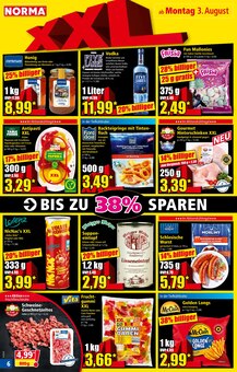 Vodka im aktuellen Norma Prospekt (Nürnberg) Vodka im Norma Prospekt "Mehr fürs Geld" mit 28 Seiten (Nürnberg)