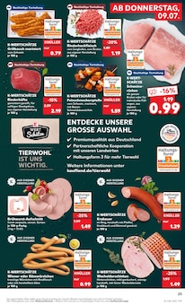 Rindfleisch im Kaufland Prospekt "Hier bin ich richtig" mit 61 Seiten (Mönchengladbach)